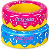 GoSports Baseball and Softball Bat Donuts - 2 Pack Baseball Drip Bat Weights - 16 oz &amp; 12 oz
