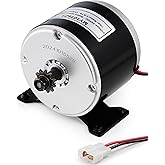 24V Brushed Electric Motor for E Scooter, 350W Scooter Replacement Motor | Competible with Razor MX350 MX400 E300 E300S E325, Small Brushed Permanent Magnet Ebike Motor, 3000 RPM Restores Engine Power