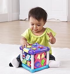 VTech Busy Learners Activity Cube, Purple