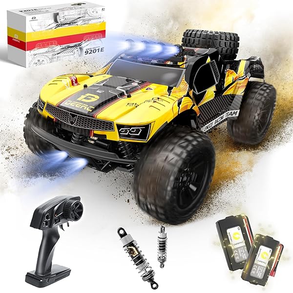 DEERC 9201E 1:10 LARGE REMOTE CONTROL TRUCK WITH...