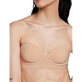 Pepper Bra for AA–B Cups | Strapless Lightly Lined Multiway Underwire Bra for Women with Convertible Straps