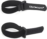 Wisdompro Hook and Loop Cable Straps 20 Pack 0.8 x 8 Inches view 2