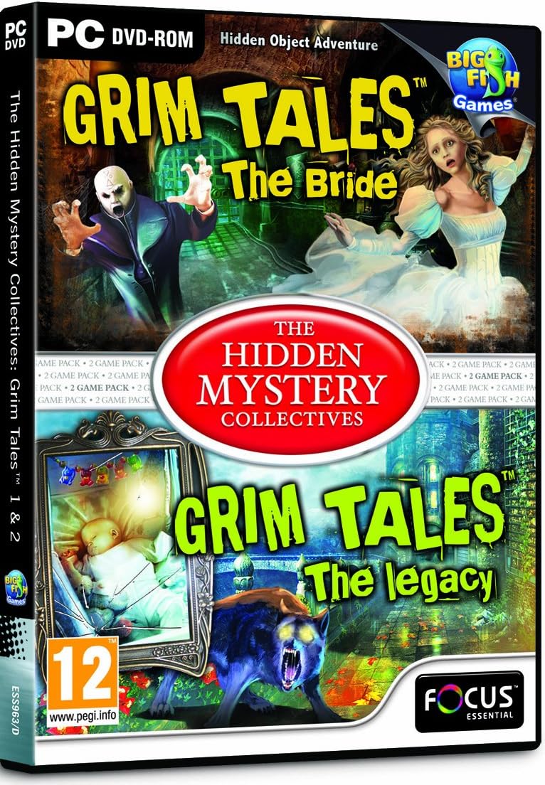 Grim Tales 1 and 2 - The Hidden Mystery Collectives (PC DVD)