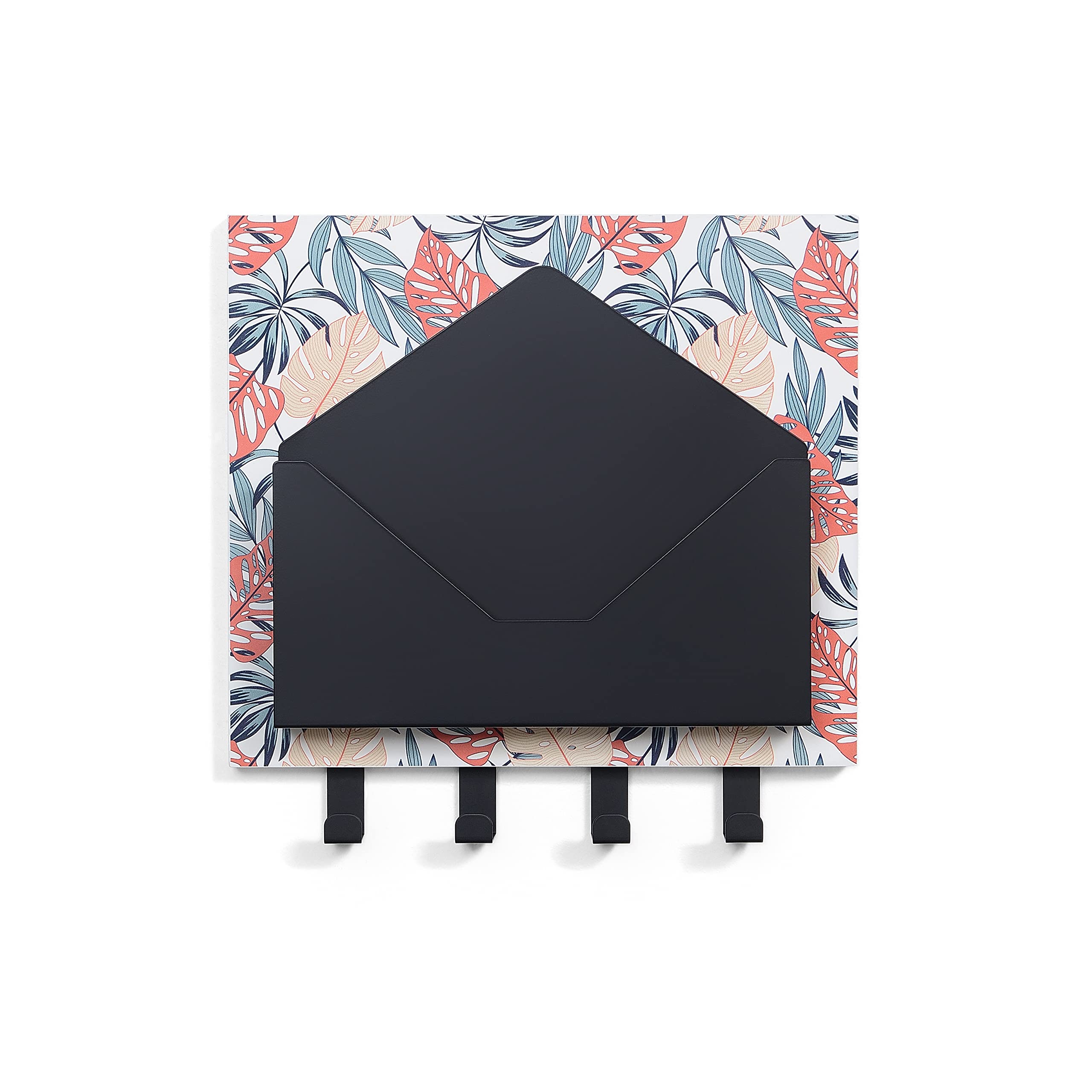 PF BY PROFINEST Letter Holder | Modern | Envelope Holder | Wall Mounted | Decoration | Tropical Print