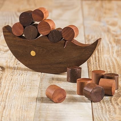 juego equilibrio madera