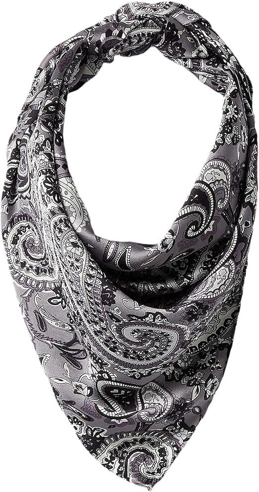 M&F Western 33"x33" Wild Rags Silk Paisley Scarf Bandana at Amazon Men