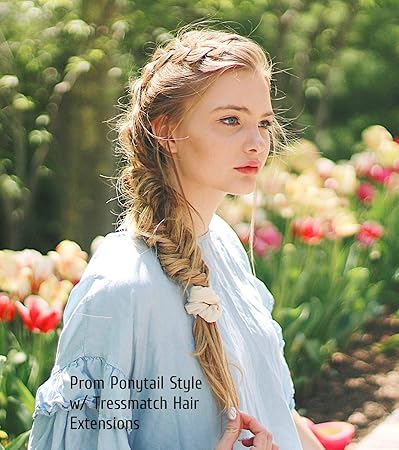 Tressmatch 16 18 Remy Remi Clip In Human Hair Extensions Thick