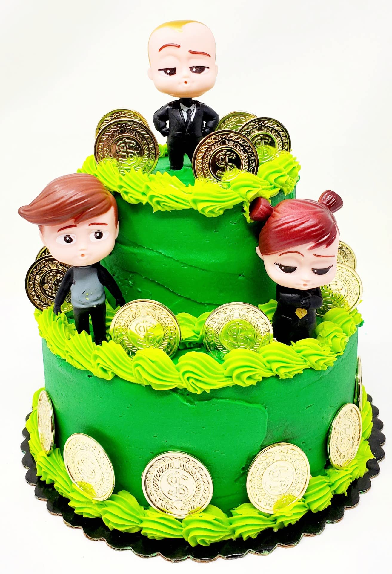 Photo 1 of Boss Themed Cake Topper Set With Money Hungry Boss