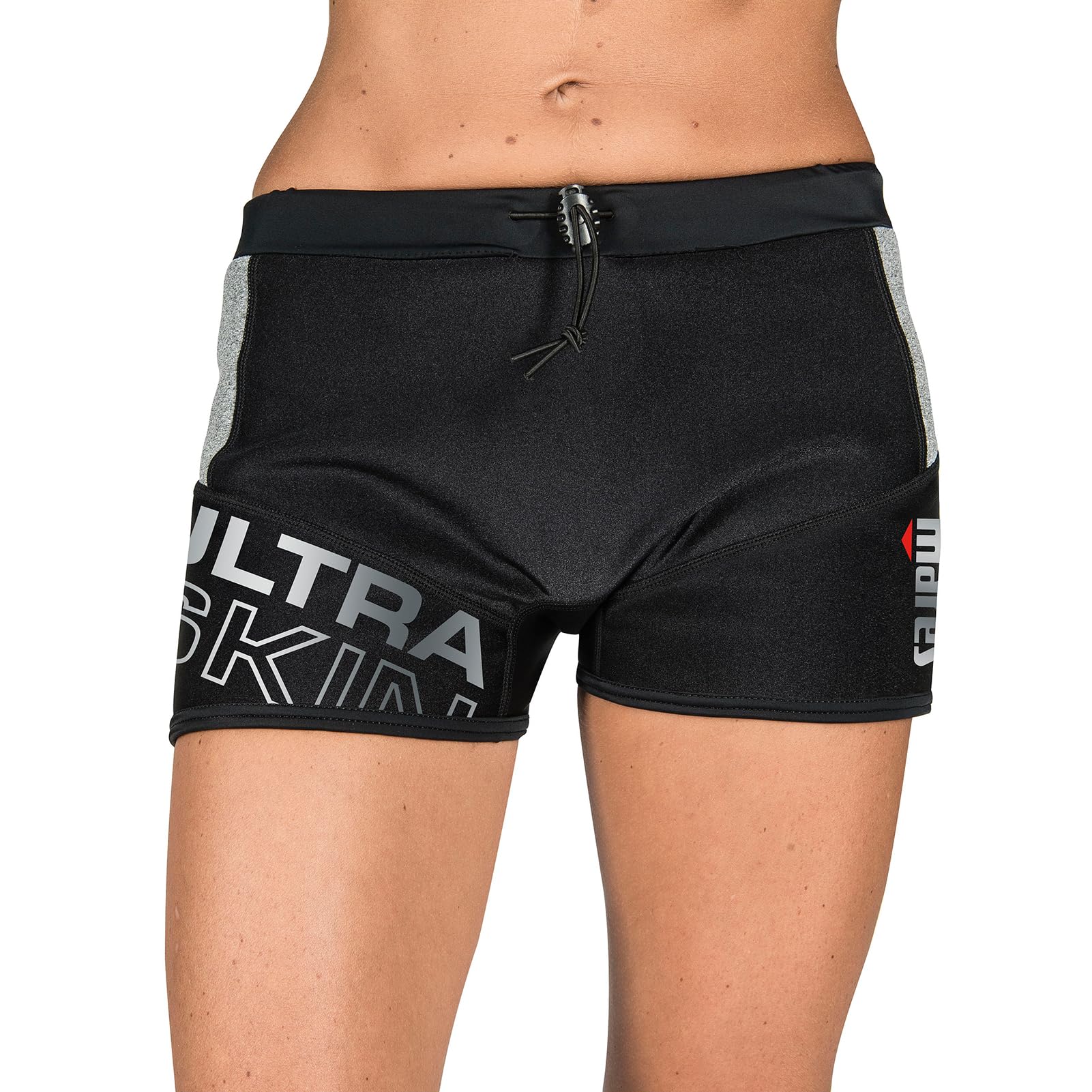 Mares Women's Ultra Skin Underwater Shorts, Womens, 412390, Black, XL