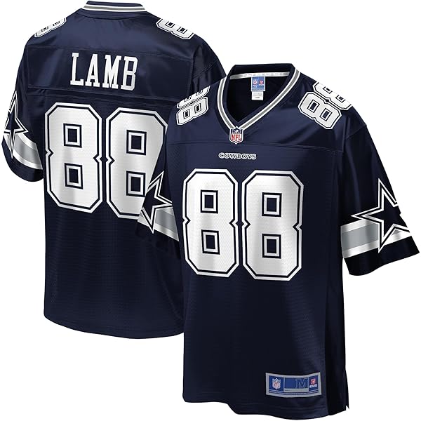 Lamb Football Shirt 100% Cotton Jersey #88 (Small, Black) | Amazon.com