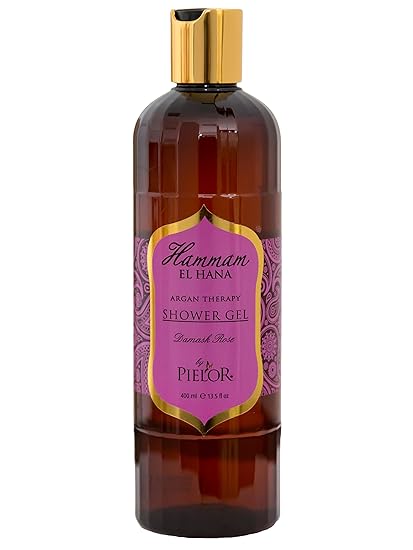 Hammam El Hana Shower Gel Argan Therapy Damask Rose 400 Ml