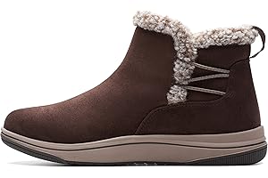 Clarks Women's Breeze Fur Ankle Boots
