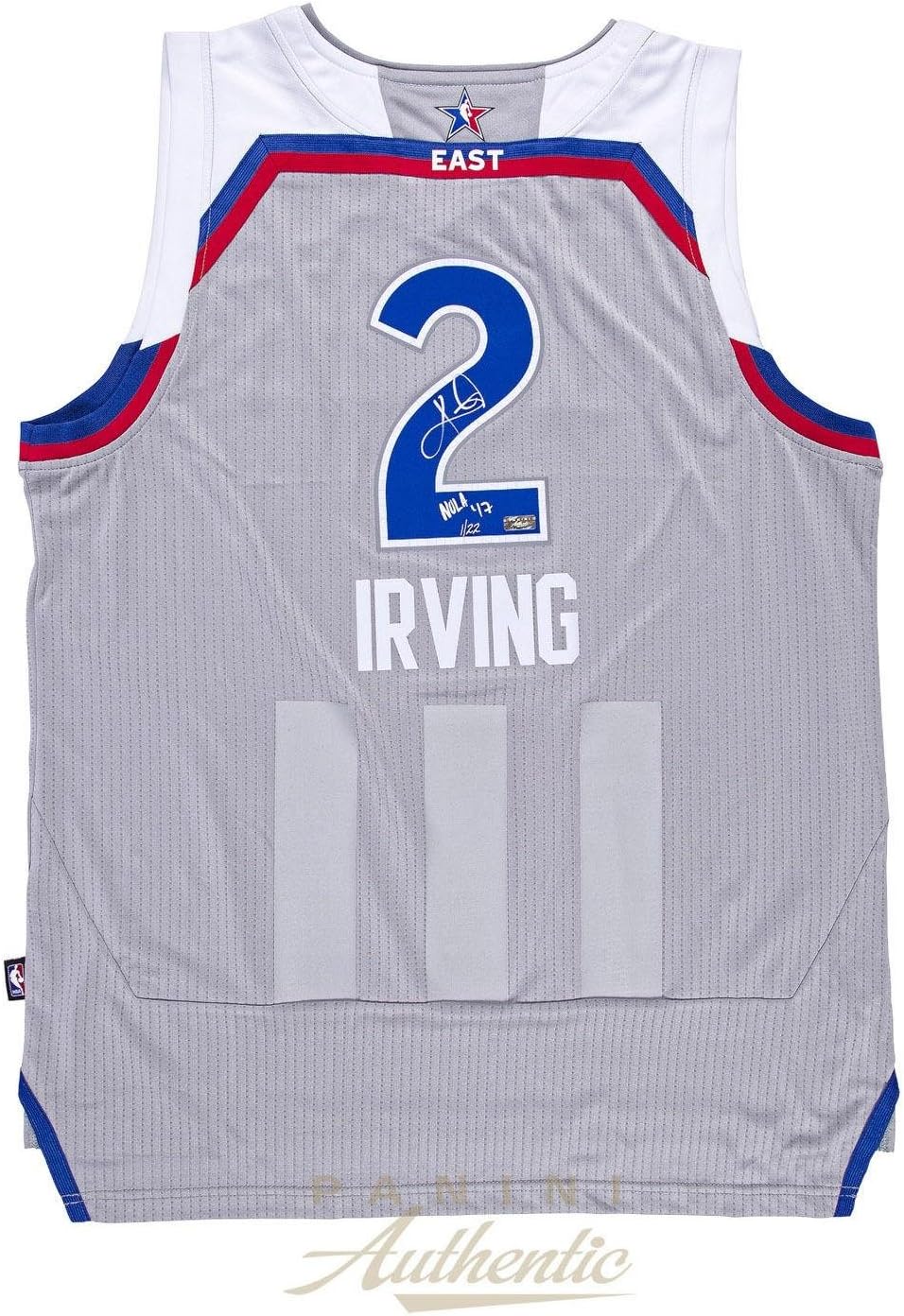 kyrie irving autographed jersey