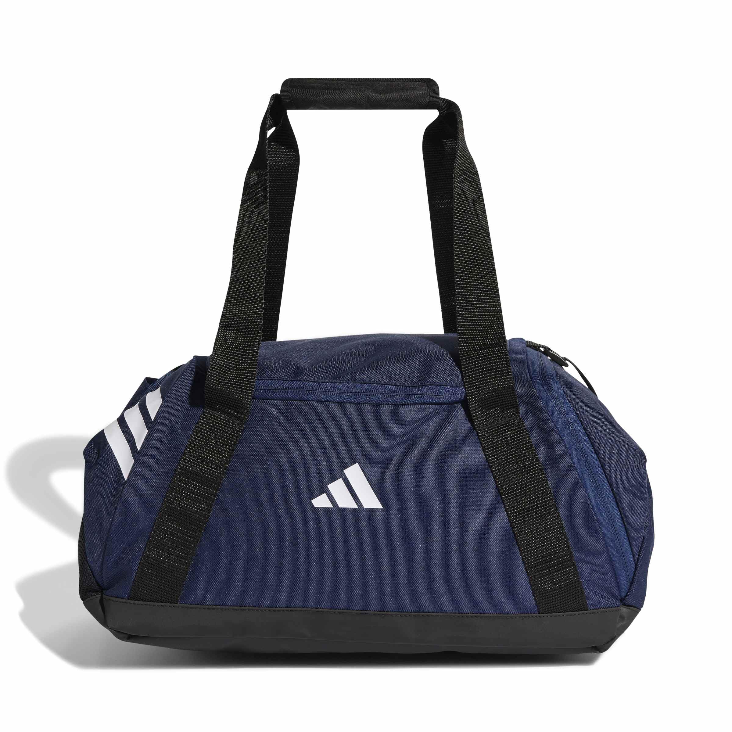 adidas Unisex TIRO Duffle Bag SMALL, Team Navy Blue 2/White, One Size