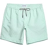 maamgic Mens Swim Trunks Quick Dry Swim Shorts with Mesh Lining Funny Swimwear Bathing Suits 7inch