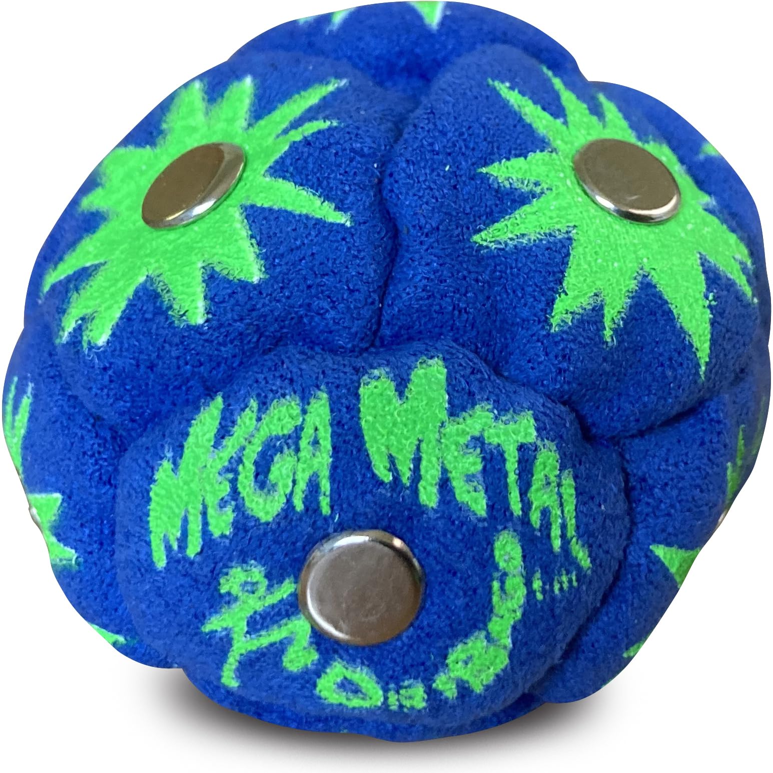 World Footbag Dirtbag Mega Metal Hacky Sack Footbag - Blue