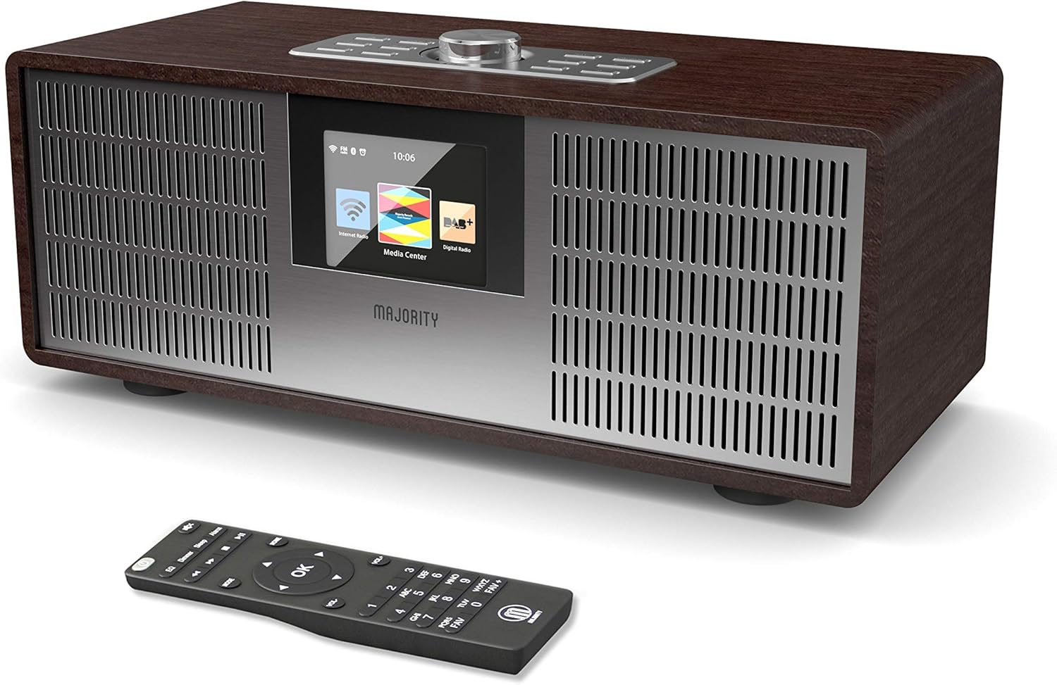 Majority Sidney WiFi, DAB/DAB+/FM Radio digitale, Bluetooth, USB, AUXin