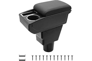 Car Armrest Box for Chevy Chevrolet Spark 2016-2022 Auto Accessories Center Console Leather Arm Rest Double-Layer Storage Spa