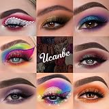 UCANBE 86 Color Eyeshadow Palette & 15pc Brush Set Matte Glitter Pigmented view 3