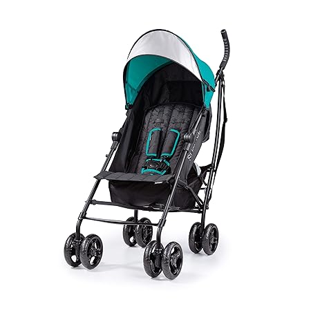 Amazon Com Summer 3dlite Convenience Stroller Teal Lightweight Stroller With Aluminum Frame Large Seat Area 4 Position Recline Extra Large Storage Basket Infant Stroller For Travel And More Baby