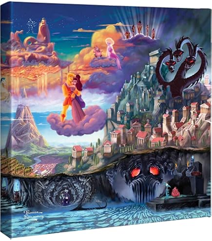 Amazon.com: Thomas Kinkade Pinocchio Wishes Upon A Star 18