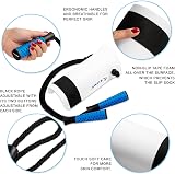 RIIME Sock Aids for Easy Sock Application - Ergonomic Design - Blue view 4