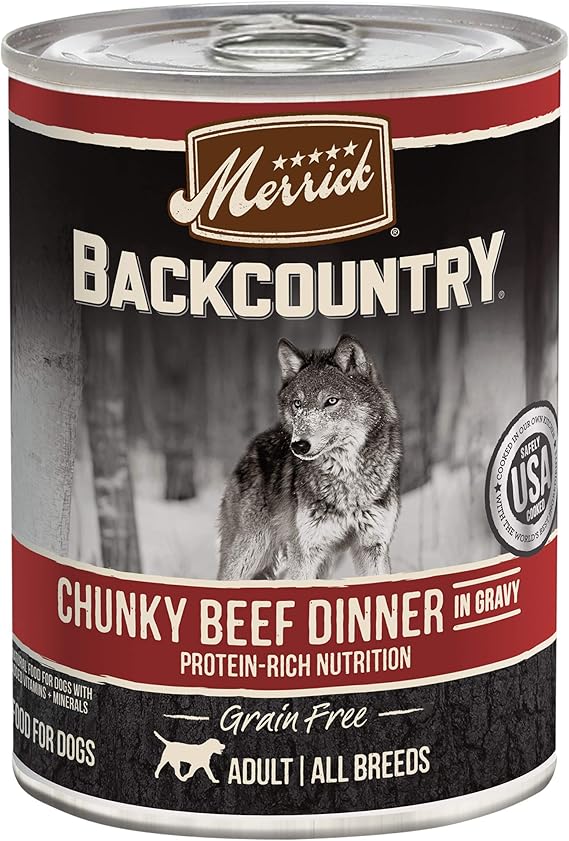 merrick backcountry wet dog food