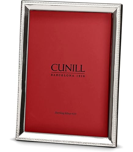Amazon.com - CUNILL Sterling Silver Picture Frame, Tiffany Plain