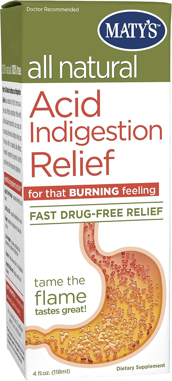 Matys All Natural Acid Indigestion Relief Antacid 4.0 Fluid