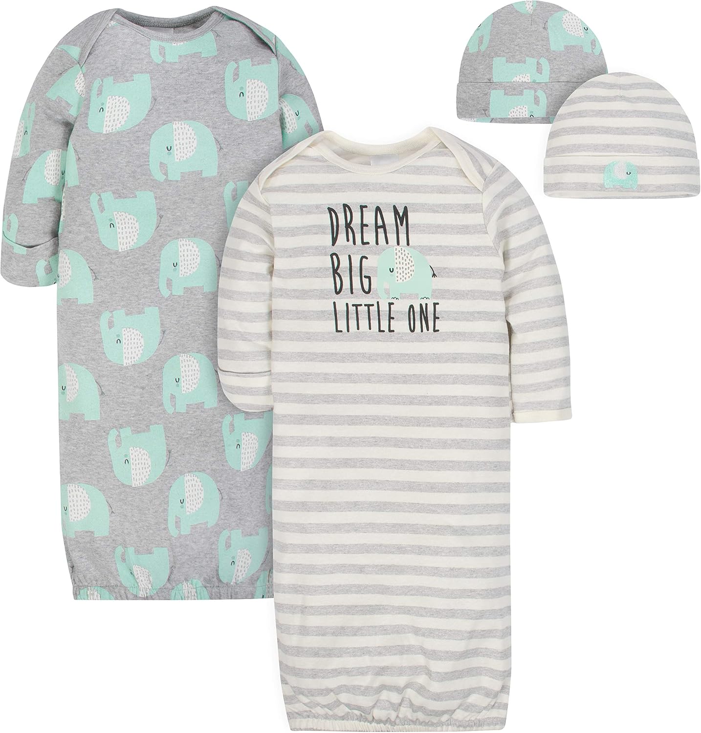 gerber sleep gowns