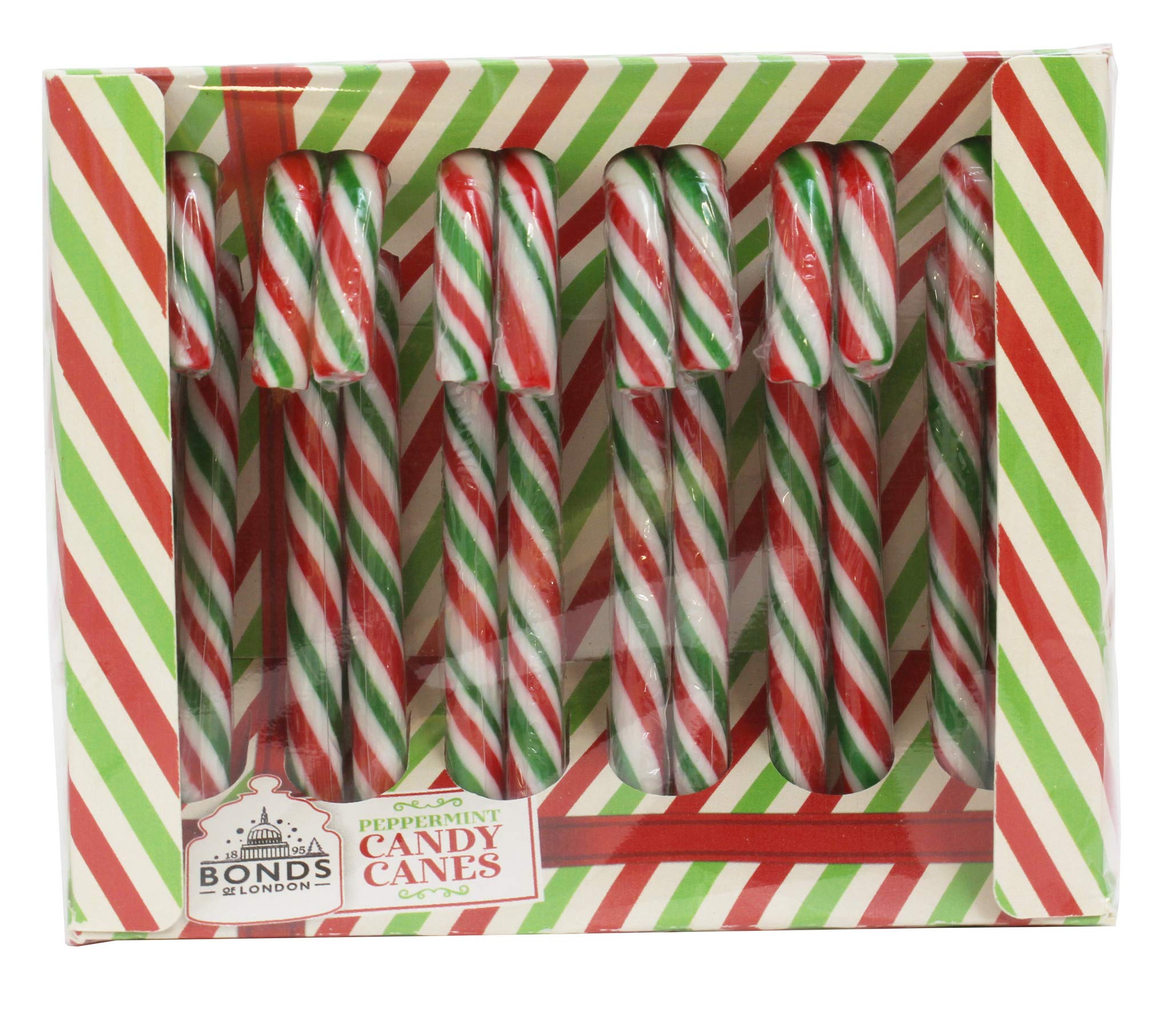 Candy Canes Bulk Buy Case Of 24 (288 canes) Red And White Stripe