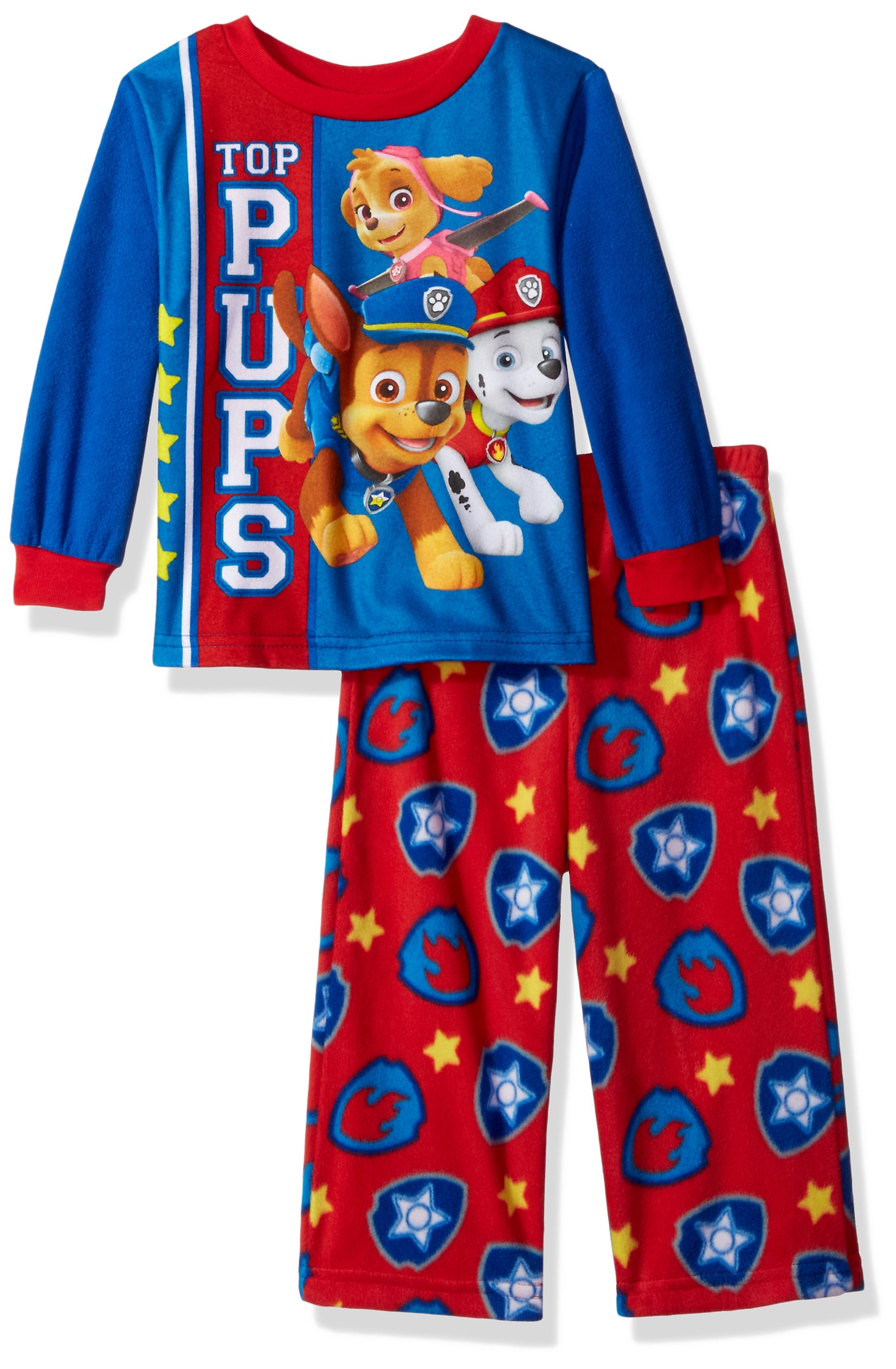 paw patrol fleece pajamas