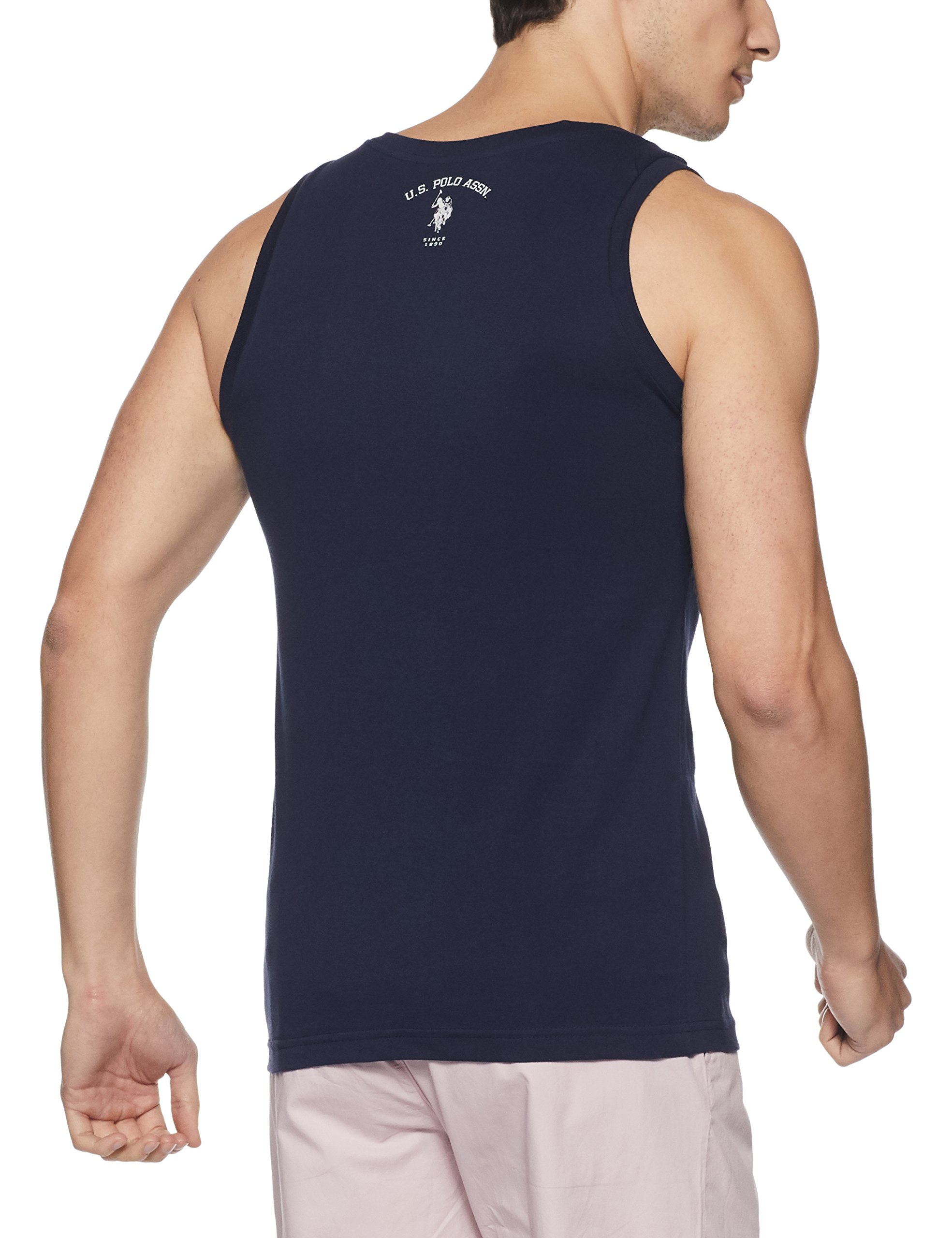 us polo assn men's printed cotton vest