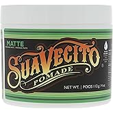 Suavecito Pomade Matte (No Shine) Formula 4 oz, 1 Pack - Medium Hold Hair Pomade For Men - Matte Hair Paste For Natural Texture Hairstyles