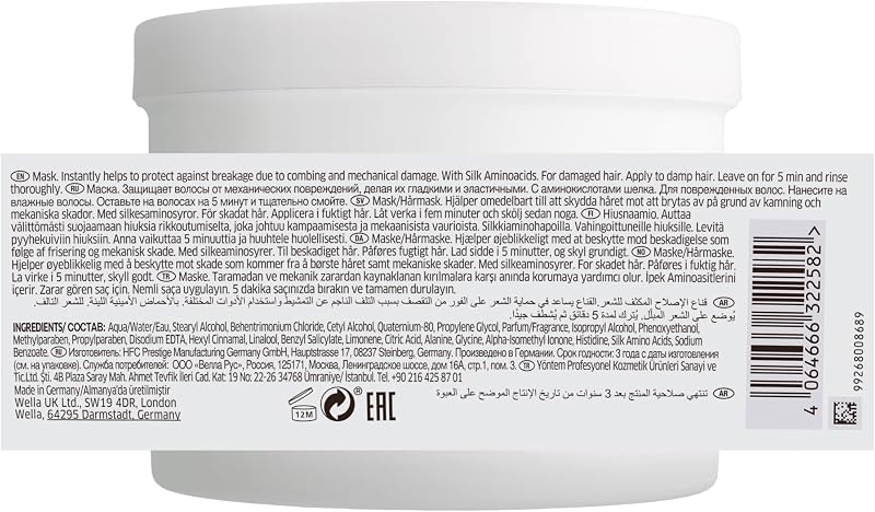FUSION Intense Repair Mask (500ml) Maschera Nutriente e Districante, Aggiunge Lucentezza e Previene la Rottura - Per Capelli Secchi e Danneggiati