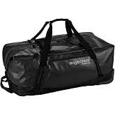 Eagle Creek Migrate Wheeled Duffel Bag, 130L, Midnight Black | Durable, Weather-Resistant Travel Duffel with Smooth Wheels, Multiple Carry Options for Easy Transport