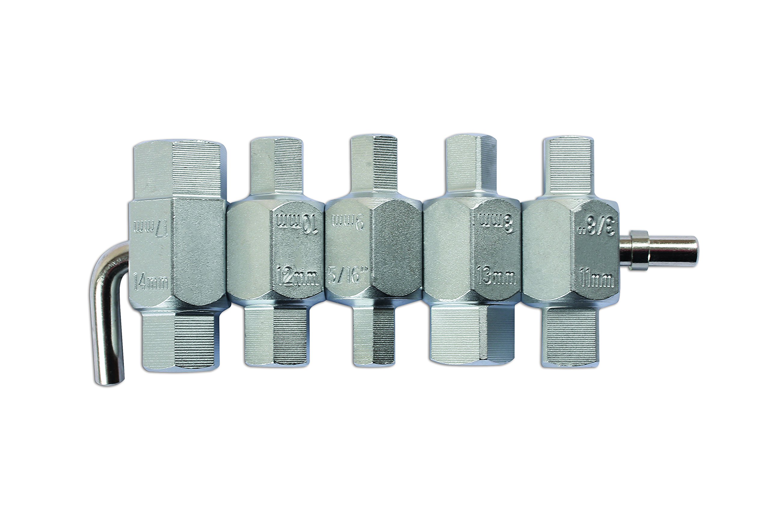 Laser 1580 Drain Plug Key Set 5pc