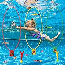 Juguete Agua 12 Juguetes De Buceo Para Piscina Anillos