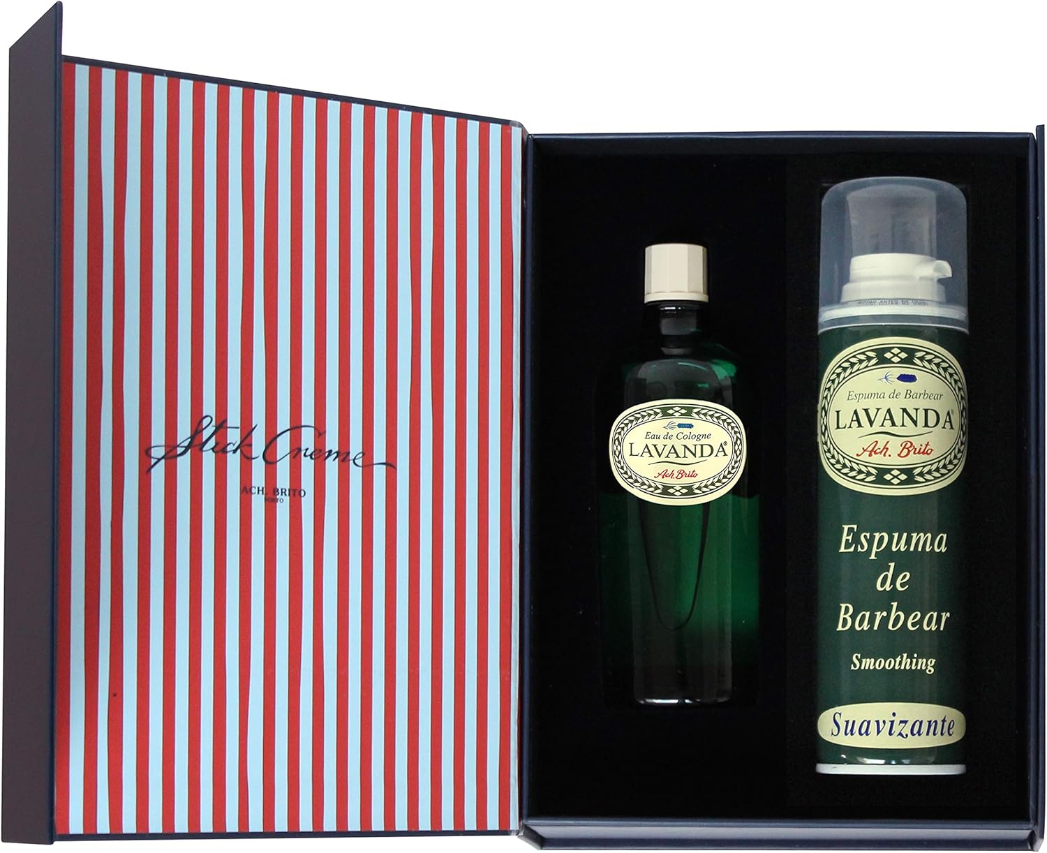 Ach Brito Lavanda Set Hombre (Agua de Colonia 200ml + Espuma ...