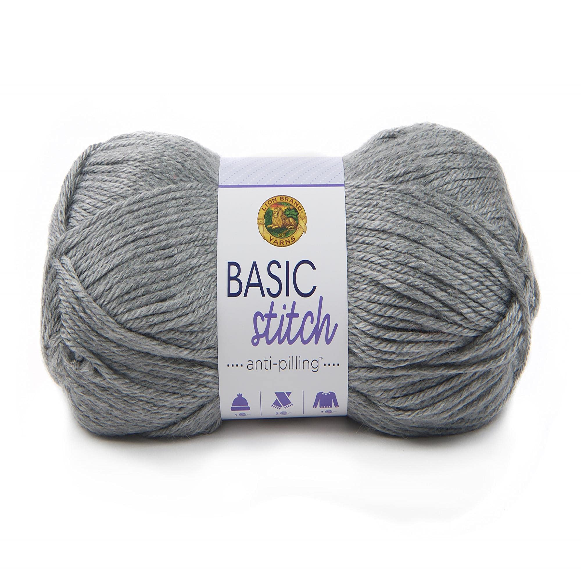 Yarn Basic Stitch an Silver HEA