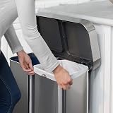 simplehuman Code H 30-35 L Liners Dispenser Packs Custom Fit Bin Bags view 5