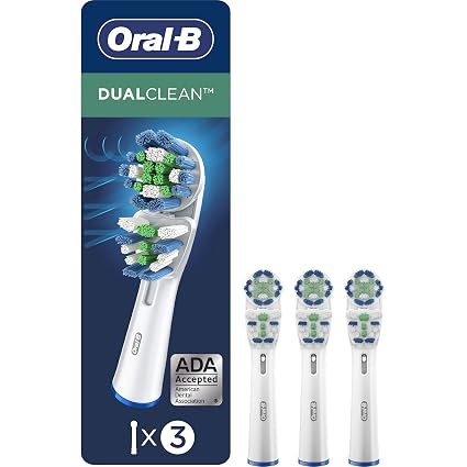 Oral-b professional dual clean replacement brush head 3 count (069055833025)