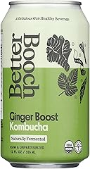 Better Booch Organic Ginger Boost Kombucha, 12 FZ