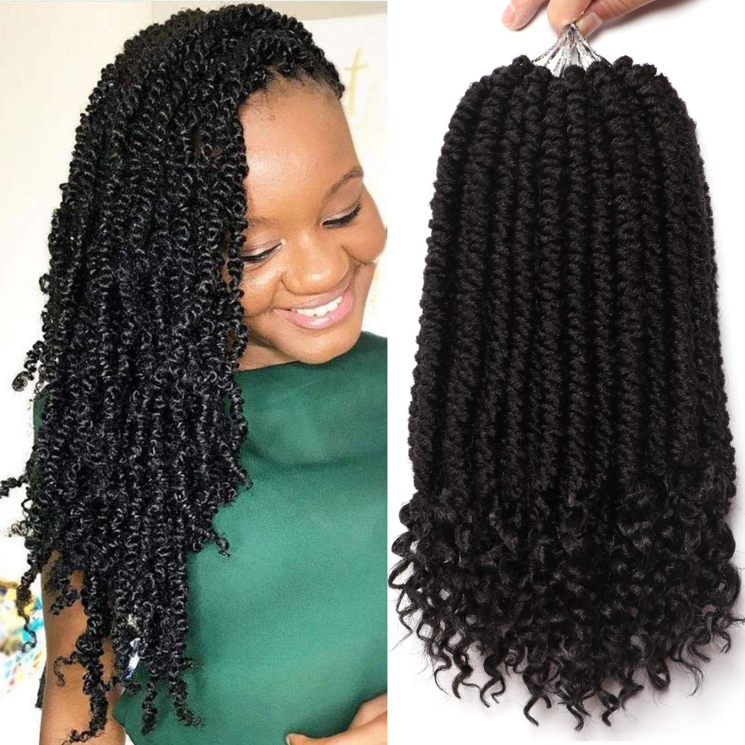 Amazon Com 12 Inches 6 Packs Senegalese Spring Twist Hair With