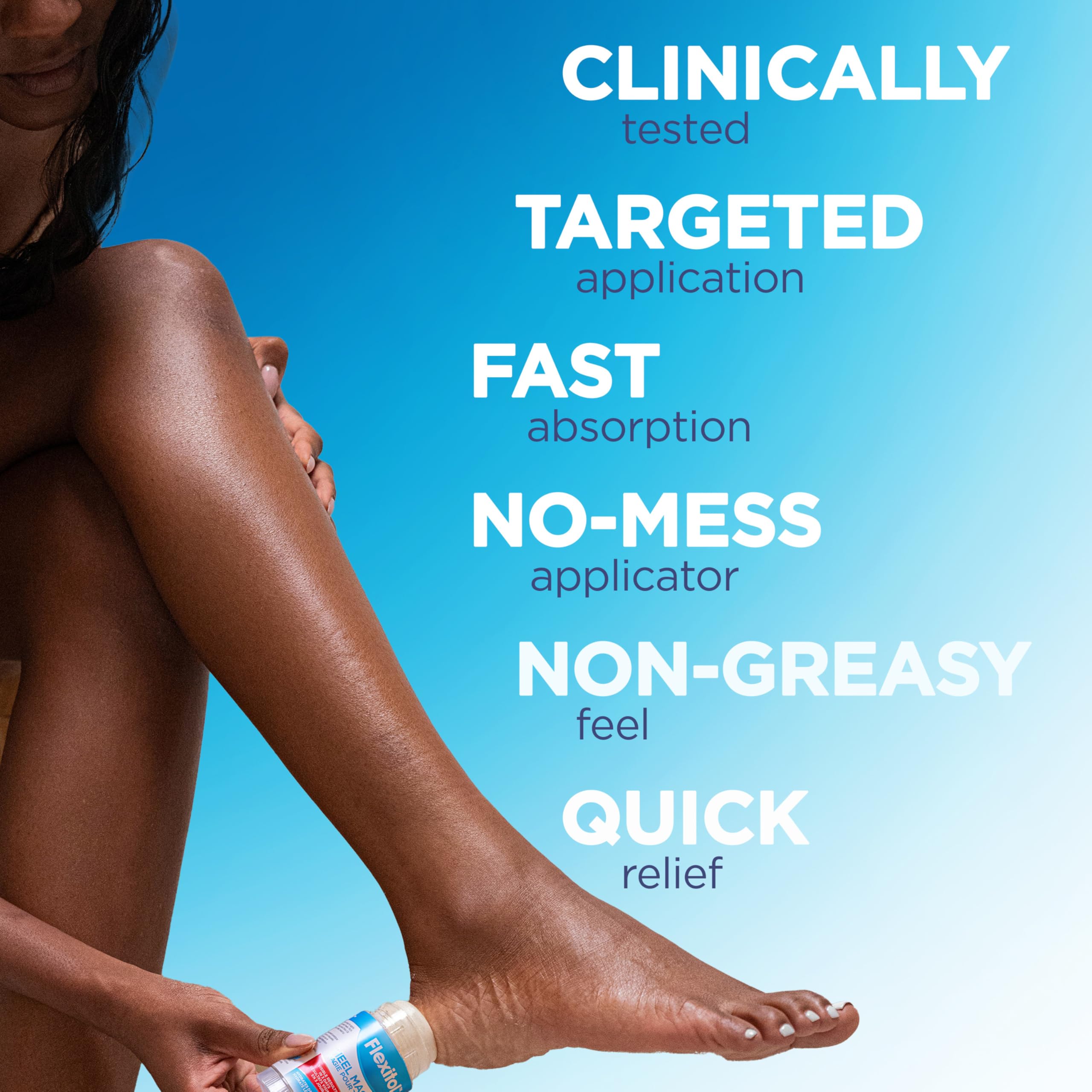 Flexitol Heel Magic For Dry Skin or Rough Heels with Shea Butter & Vitamin E, 2.5 Ounce