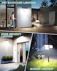 HAARAY Solar Light Outdoor Waterproof Motion Sensor