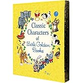 Classic Characters of Little Golden Books: The Poky Little Puppy, Tootle, The Saggy Baggy Elephant, Tawny Scrawny Lion, and Scuffy the Tugboat