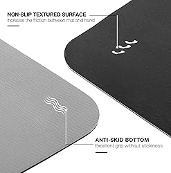 Large Yoga Mat for Men and Women - 6'x4'x6mm, Extra
