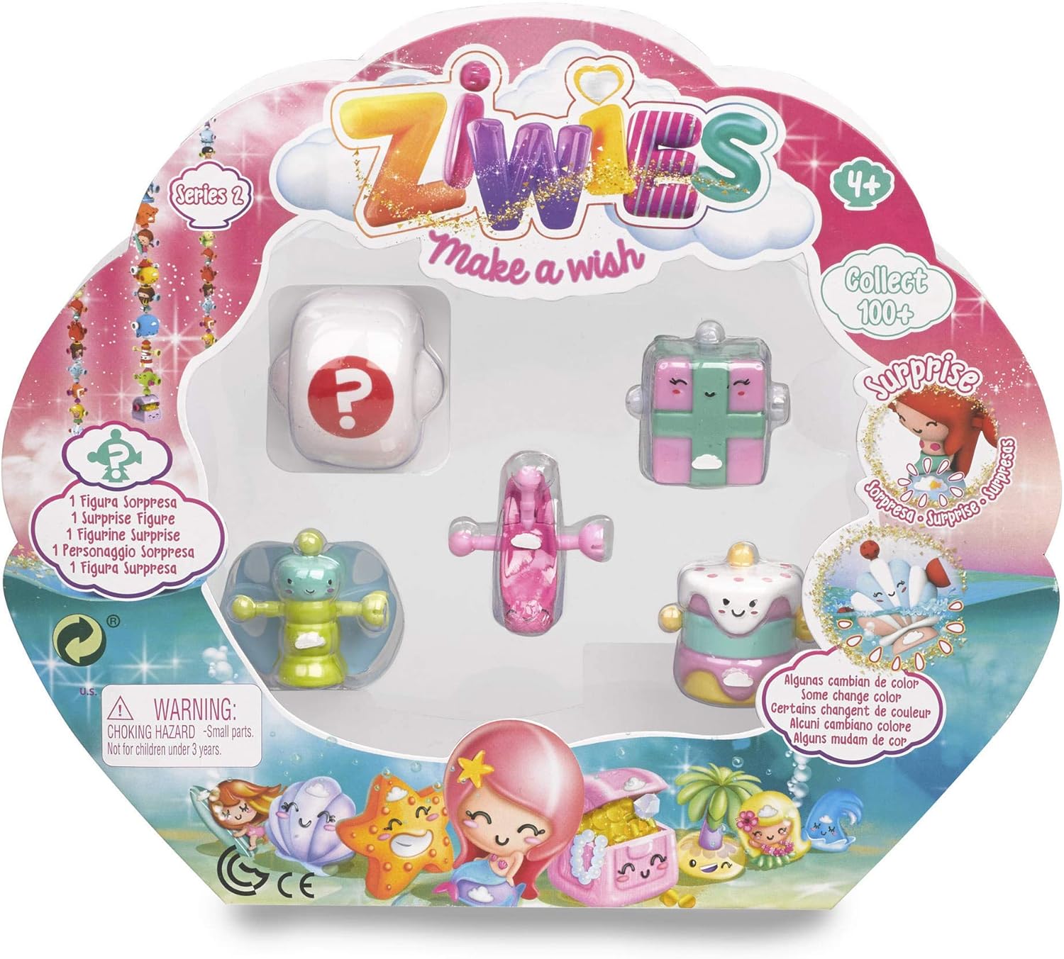 ziwies cambian de color