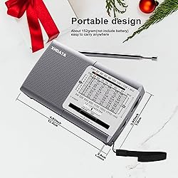 XHDATA D219 Portable AM FM Shortwave Radio Battery